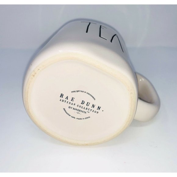 RAE DUNN TEA Coffee Mug LL Long Letter ~ Magenta Artisan Collection Farmhouse - Picture 6 of 7